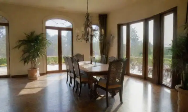 Mansión lujosa con elegante arquitectura, amplios espacios, y un entorno natural espectacular